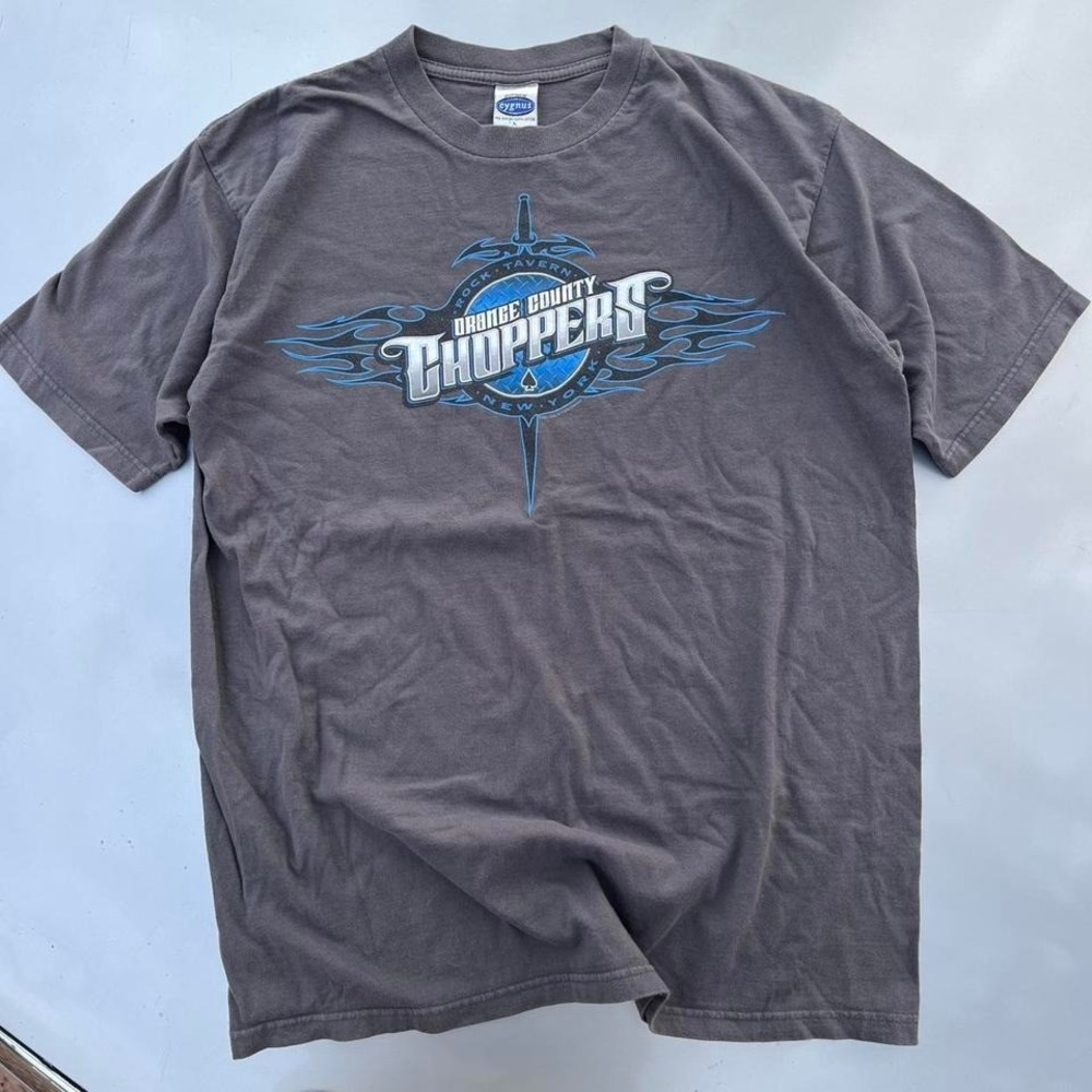 Grey Orange County Choppers Vintage New York tee on CYGNUS tag